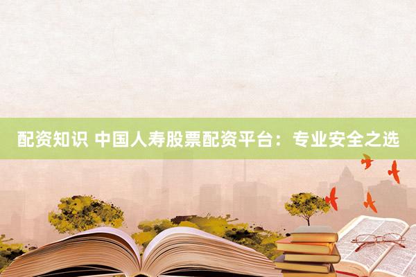 配资知识 中国人寿股票配资平台：专业安全之选